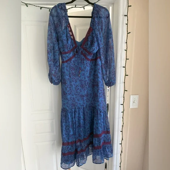 NWT Free People Calloway Maxi Dress Size Medium - Picture 4 of 7